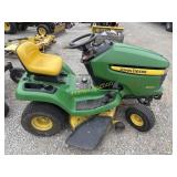 John Deere X 300 riding lawnmower 42 inch deck +
