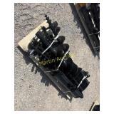 Mini excavator 8 pc attachment set   +