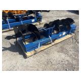Skid steer 3 pc auger set   +