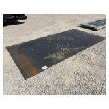 5ft* 10ft(0.4 in Thick) Steel Plate  +  ROW2