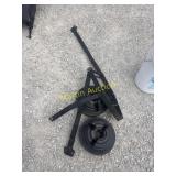 Lower wheel, weights and attachment