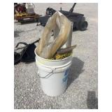 Bucket of misc items