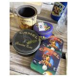 Joe Camel metal cans
