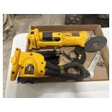 DeWalt grinder and rechargeable light