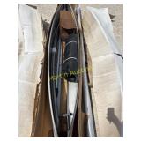 New Leader Fertilizer spreader tarp system +