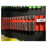 Snap-on Deep Well and shallow 12 Spline Standard