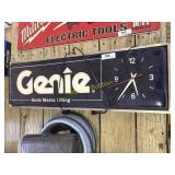 Genie wall clock   RWG