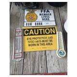 Old signs and thermostats   RWG