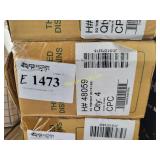 Case of square trim white screws  RWC