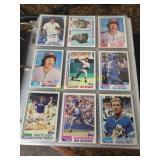 1982 Topps Baseball cards &   RWB
