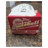 1986 Topps Baseball Cards, Traded series   RWB