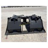 Skid Steer Hollow Wood Grabber  GY-HWG72  +  R3