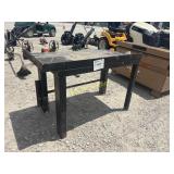 Black steel table  +