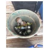 Bucket of ball hitch