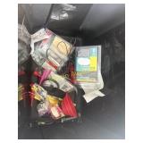 Tote of misc items