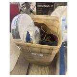 Bucket full of tape