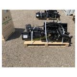 9 PC Mini Excavator Attachment Set  +