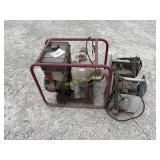 Gas Water Pump & Worklights  ME