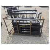 (5) sets of Mower King 48' pallet forks  +