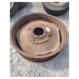 Oliver 77 rear tractor wheel rim  ME