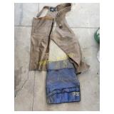 3xl leather pants and bucket bag   RWD