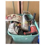 Tote of misc tools and hardware   RWA