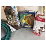 Air hose reel, karts and drinking water filter