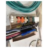 Window scrapers and plug adapters