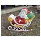 Blow mold santa