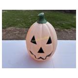 Blow mold pumpkin