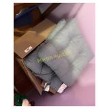 Box of cushions and a pillows