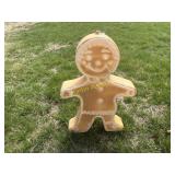 Blow mold ginger bread man