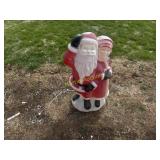Blow mold Santa clause