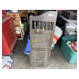 Saloon doors with hinges