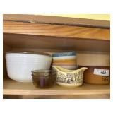 Casserole  dishes, and bowls