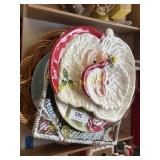 Christmas plates