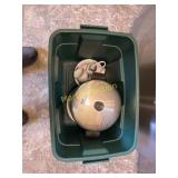 Large pot and bass dishes