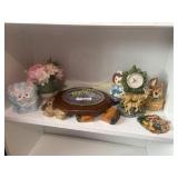 Clocks and decorations