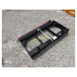 skid steer bale fork GY-BF47  +