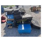 Group Of Black Boxes With Dealer