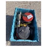 Container Full Of Retractable Shop Lights
