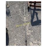 Aluminum rods 8ft
