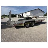2012 EBY 20' Flatbed trailer  IST