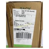 Case of 2 1/4' white trim screws