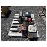 18hp Vanguard motor and pump, home light trash