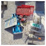 Pile Of Advertising Racks