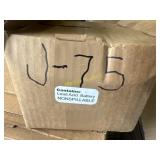 Lead acid batteries And miscellaneous parts