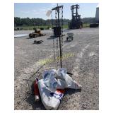 Pepsi banner & rack to hang chips