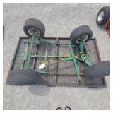 Wheel yard cart