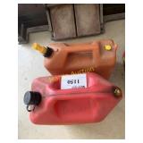5 Gallon Gas Cans (2)